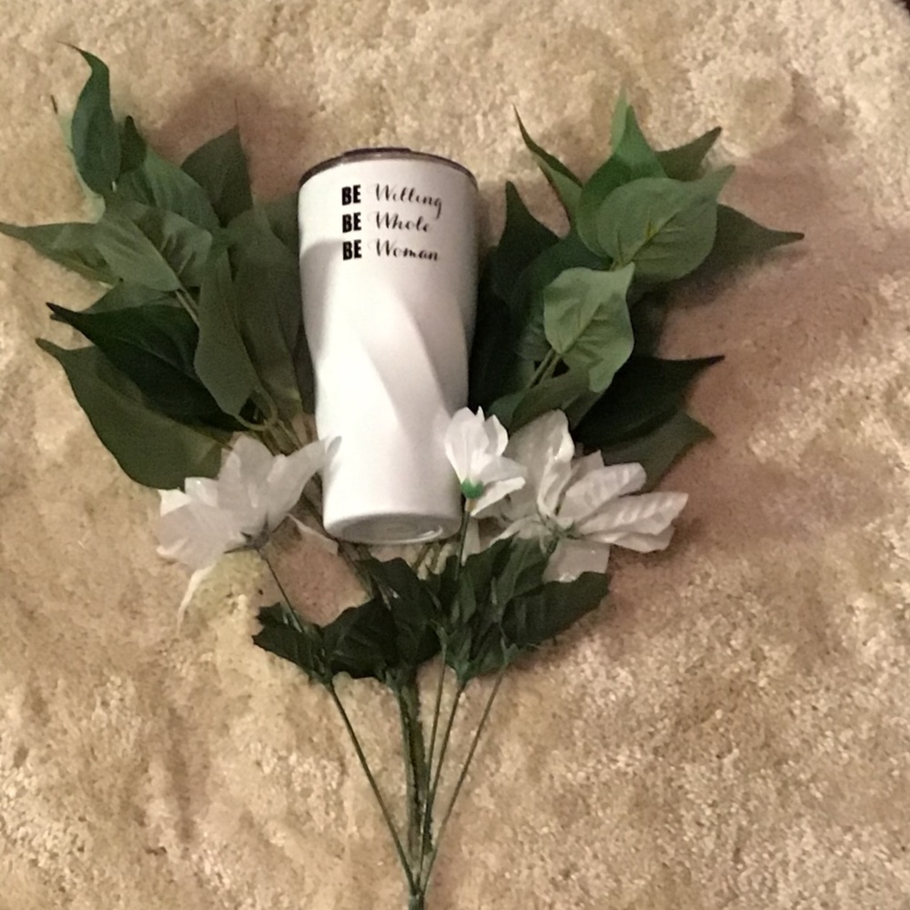 WOMENS INSPIRATIONAL DRINKING TUMBLER